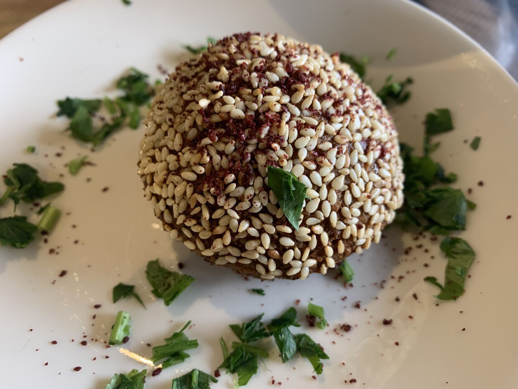 Stuffed falafel